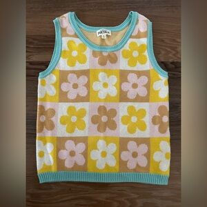 Finding Foxtail Vest with flowers